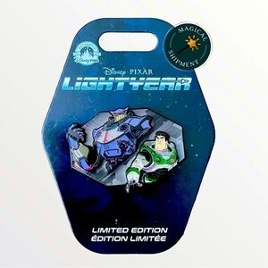 Disney Parks - Pixar - Buzz & Zurg - Lightyear Pin - Limited Edition